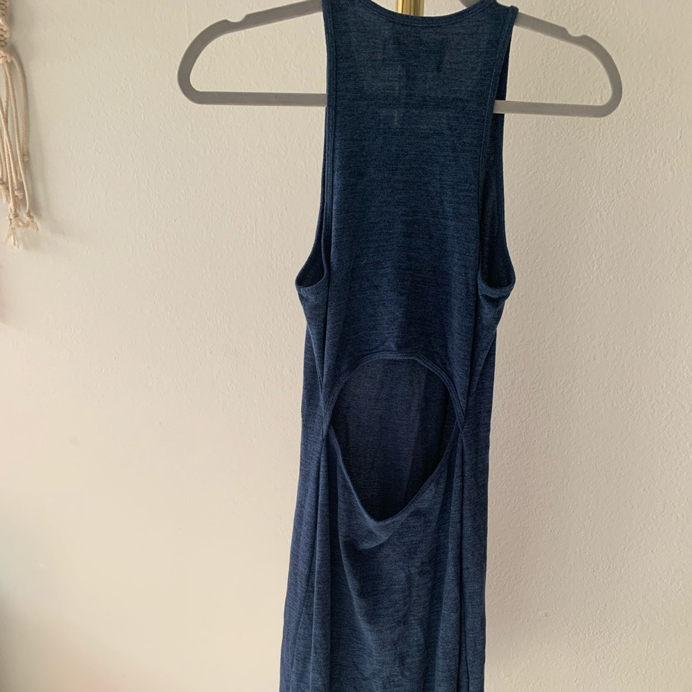 Abercrombie mid length fitted dress
